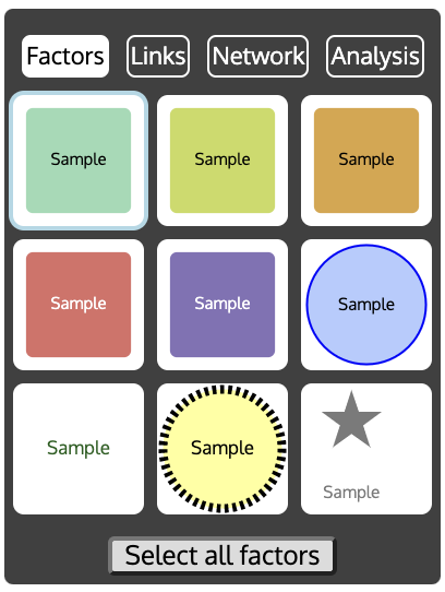 Factors Panel