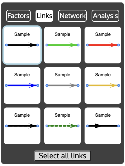 Links Panel